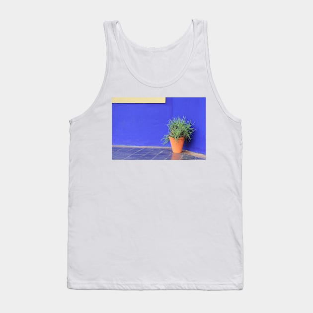 MAJORELLE GARDEN MARRAKECH;POTTY Tank Top by mister-john